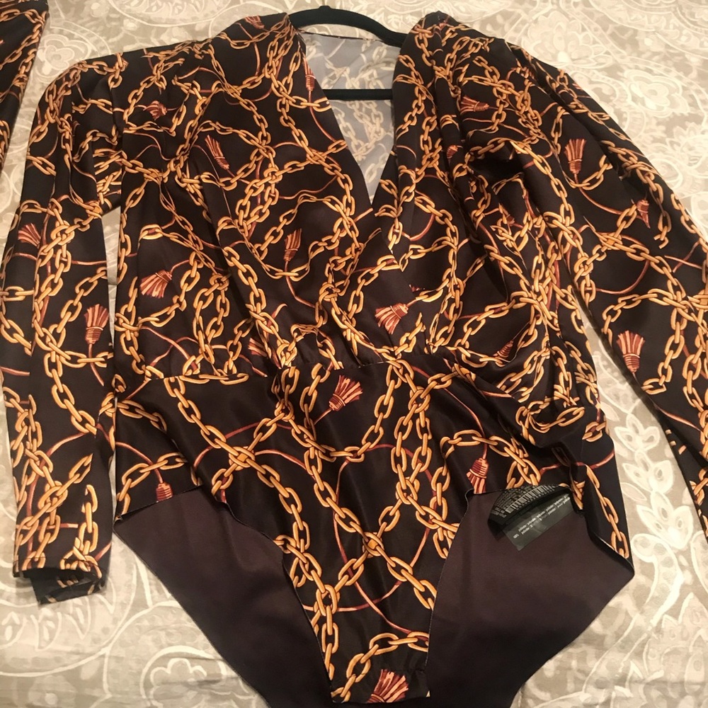 Zara top and pants set